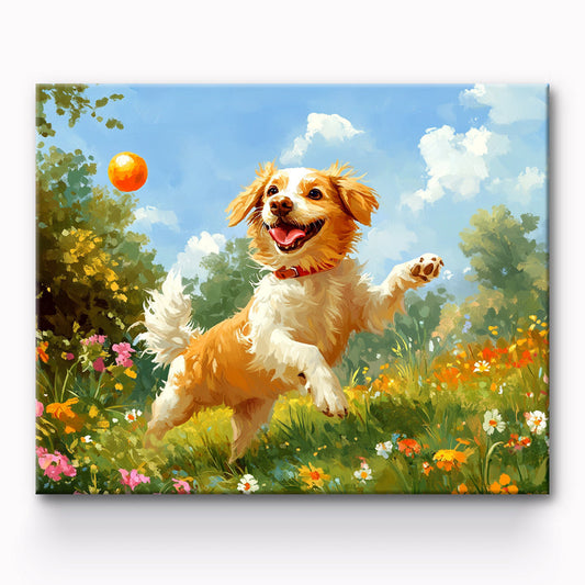 Dog Painting By Number 1