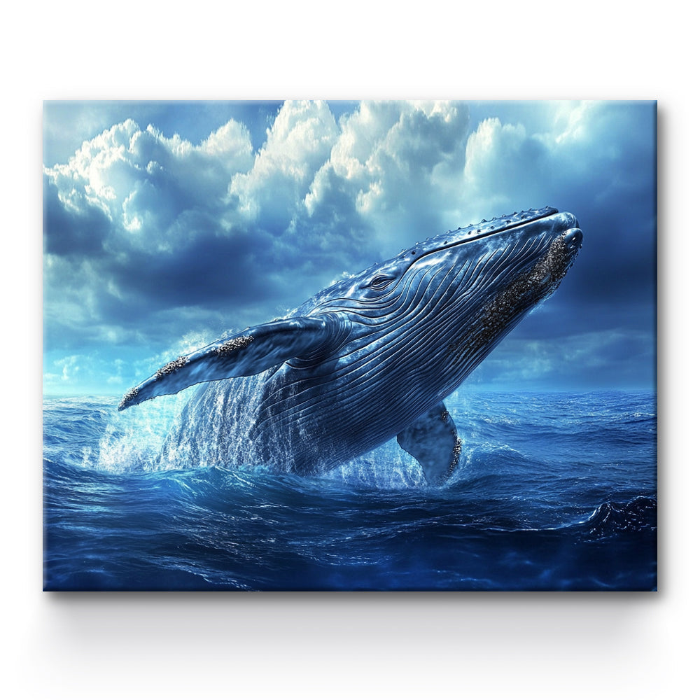 Whale Painting By Number 1