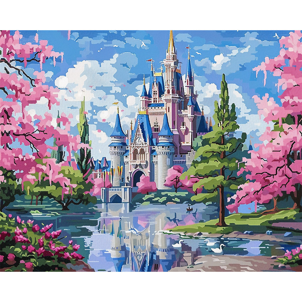 Castles Painting By Number 2