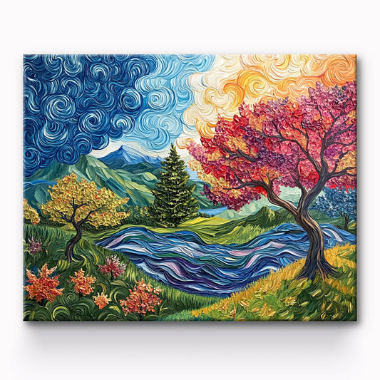 Landscape Painting By Number 1