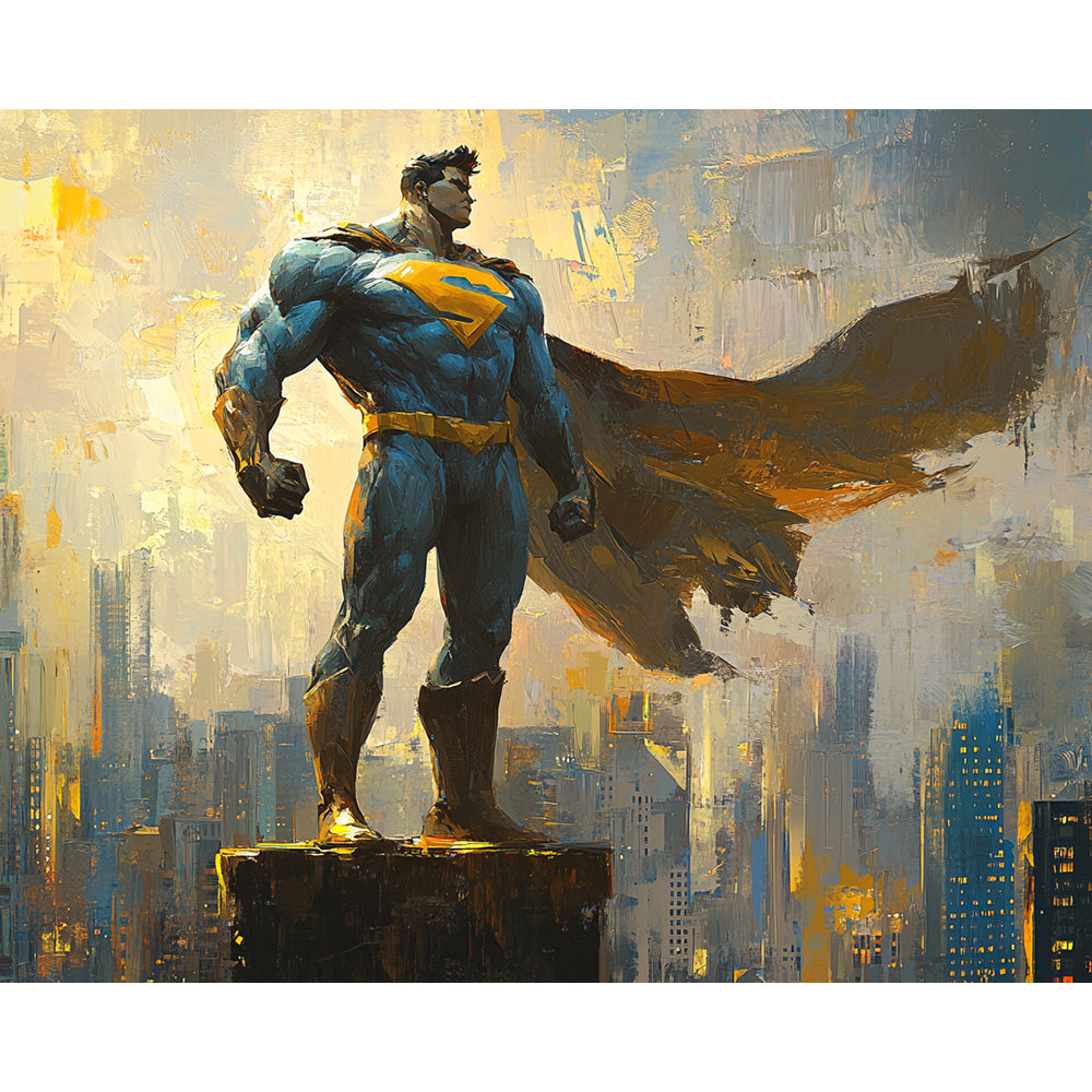 Superman Painting By Number 2