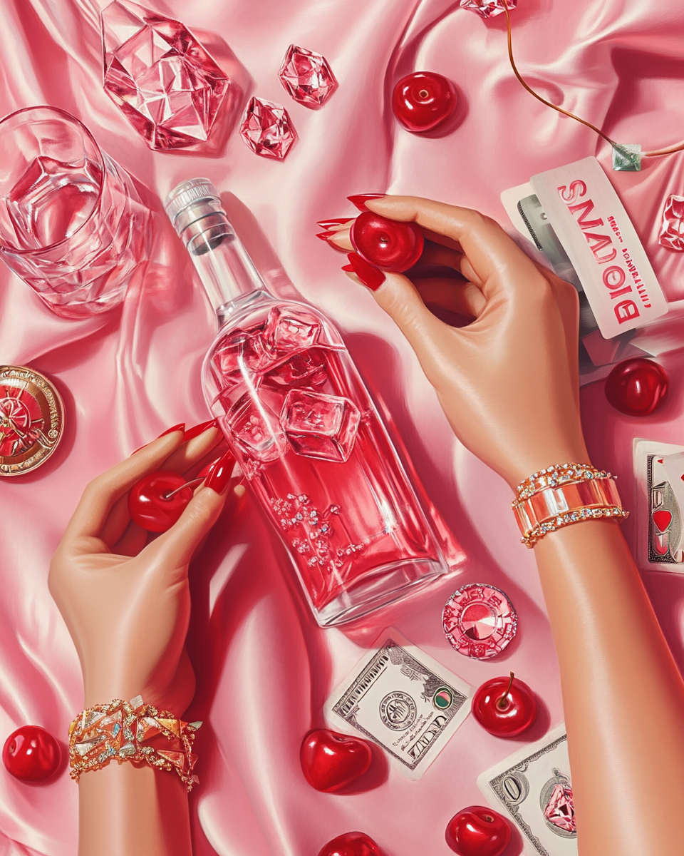 Pink Game Night Painting By Number 2