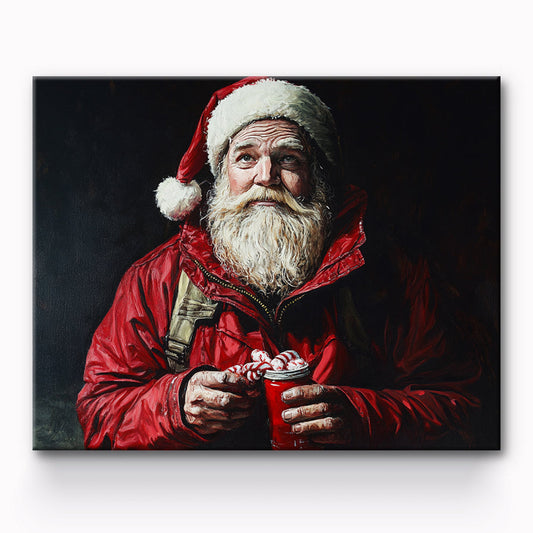 Santa Claus Painting By Number 1