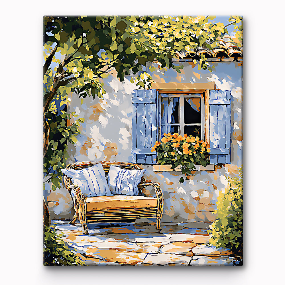 Window View  Painting By Number 1