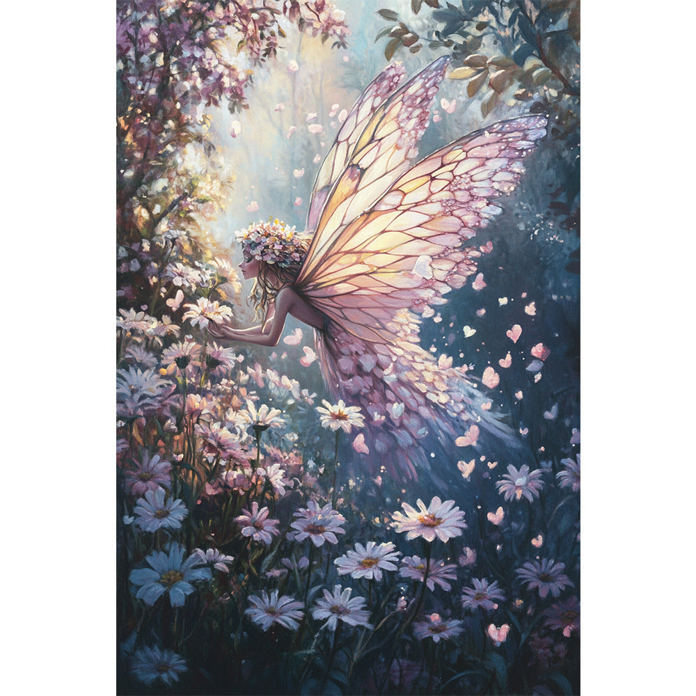 Butterfly Girl Painting By Number 2