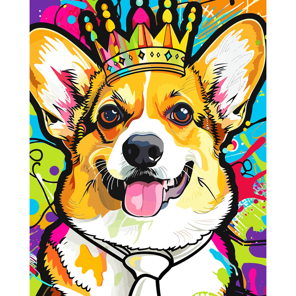 Dog Painting By Number 2