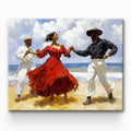 Dancing By The Lake Painting By Number 1
