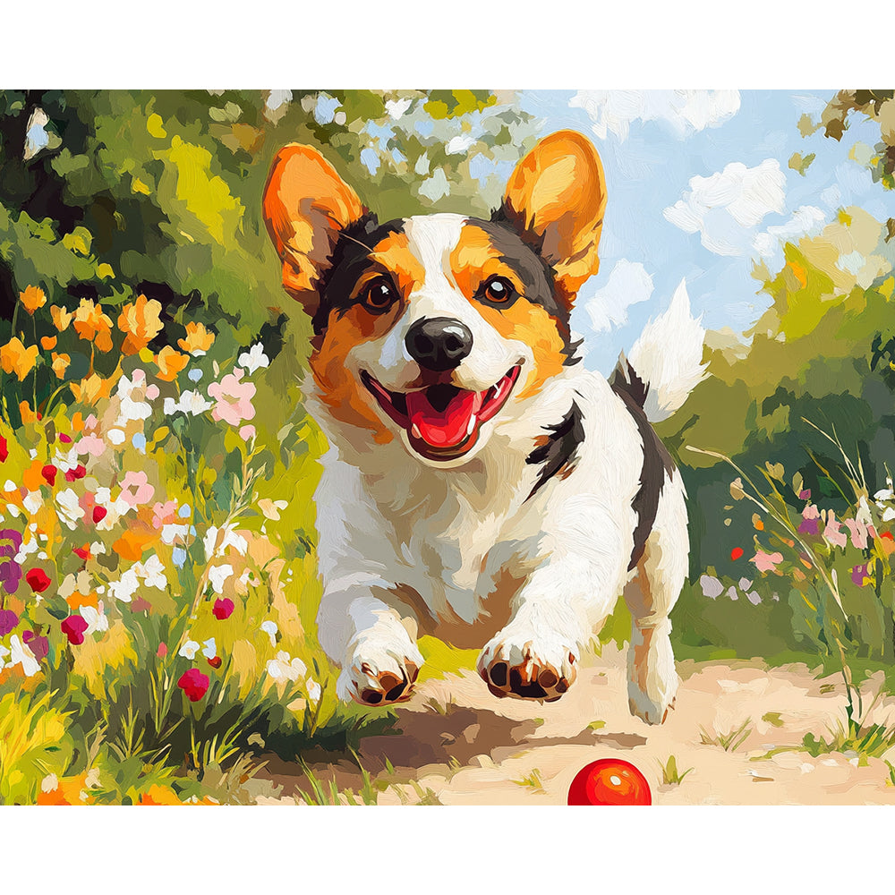 Dog Painting By Number 2
