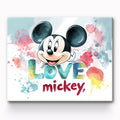Disney Mickey Mouse Painting By Number 1