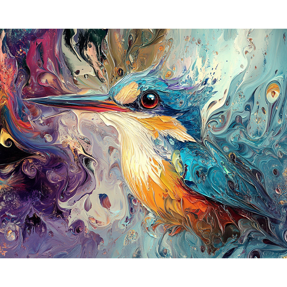 Hummingbird Painting By Number 2