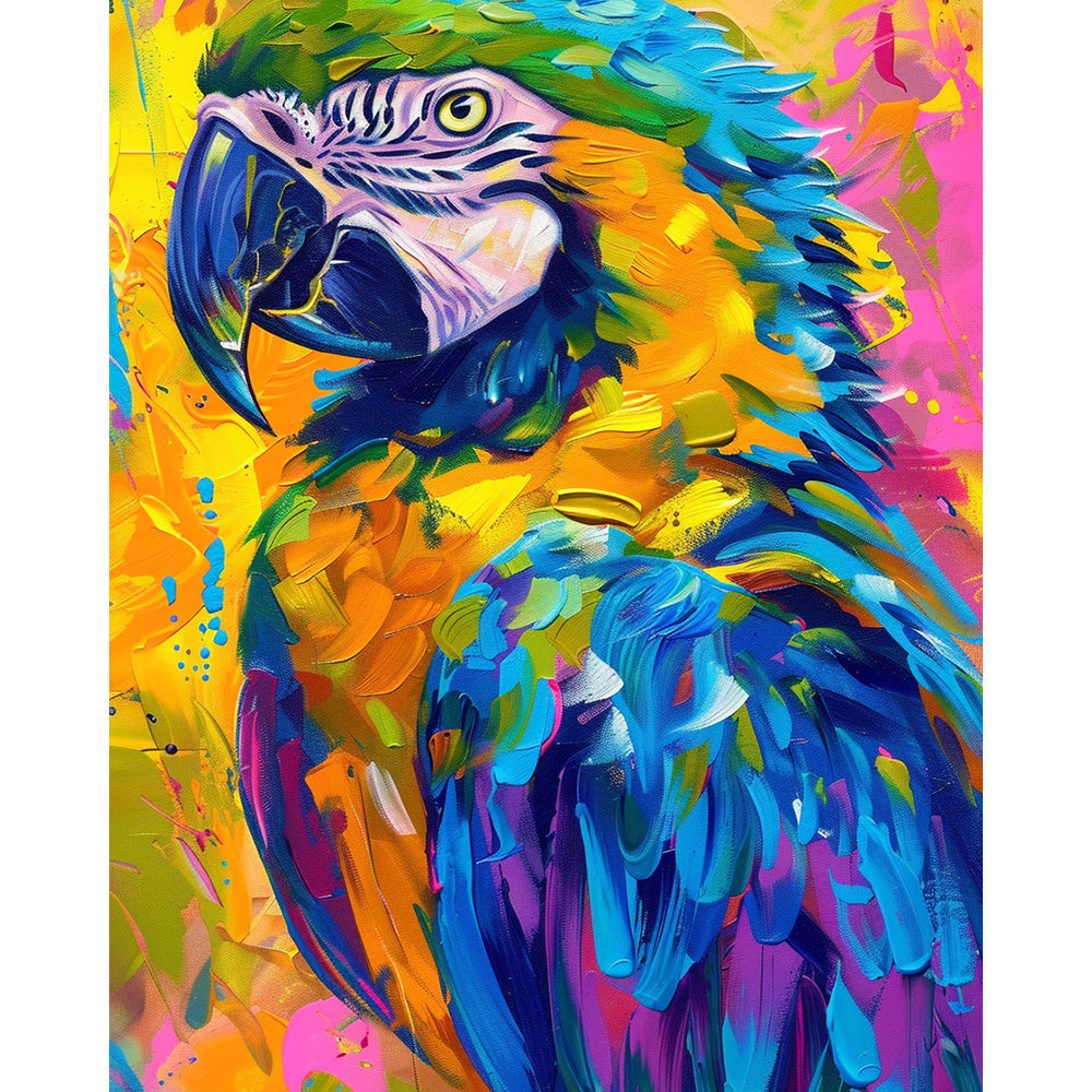 Parakeet Painting By Number 2